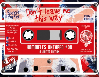 Hommeles Untaped nummer 8 Brexit Porter